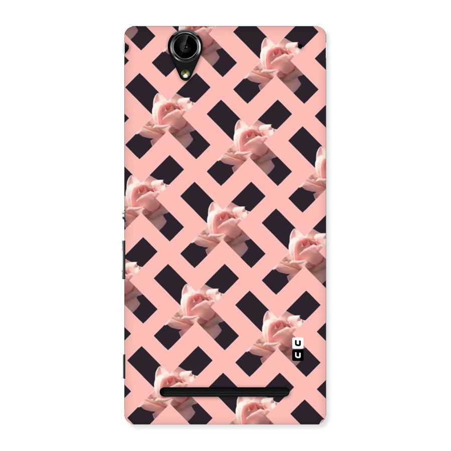 Floral X Design Back Case for Sony Xperia T2