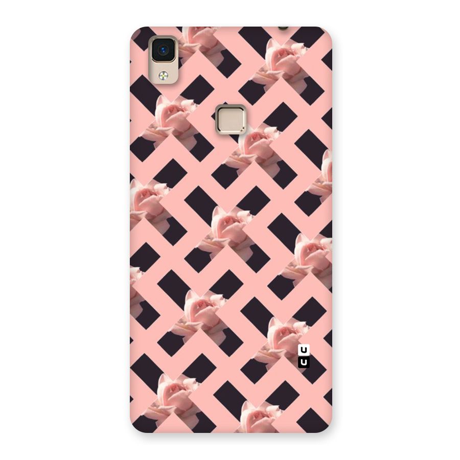 Floral X Design Back Case for V3 Max