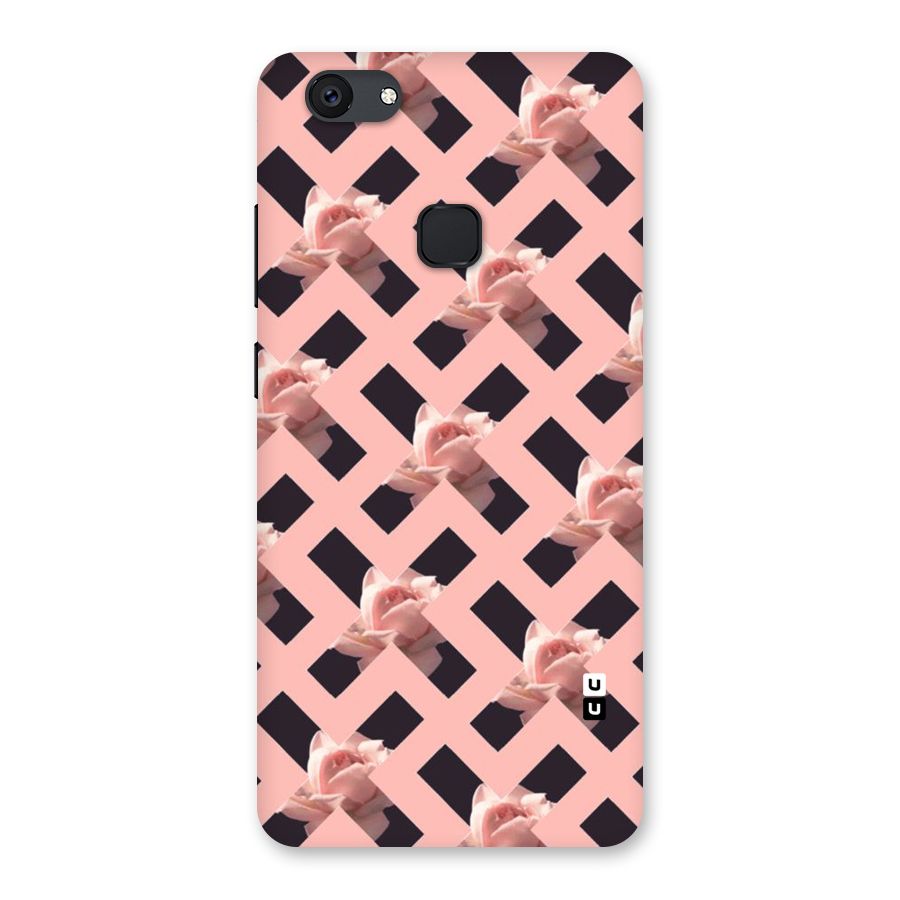 Floral X Design Back Case for Vivo V7 Plus