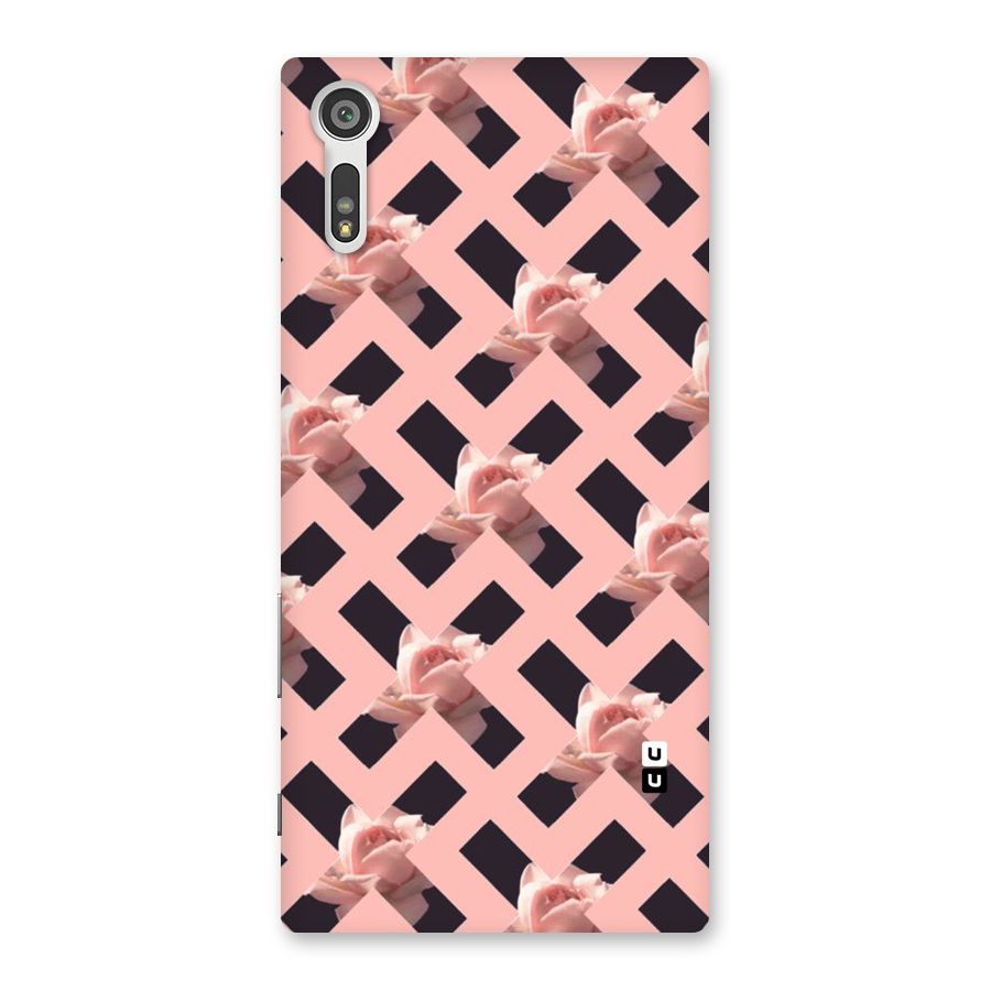 Floral X Design Back Case for Xperia XZ