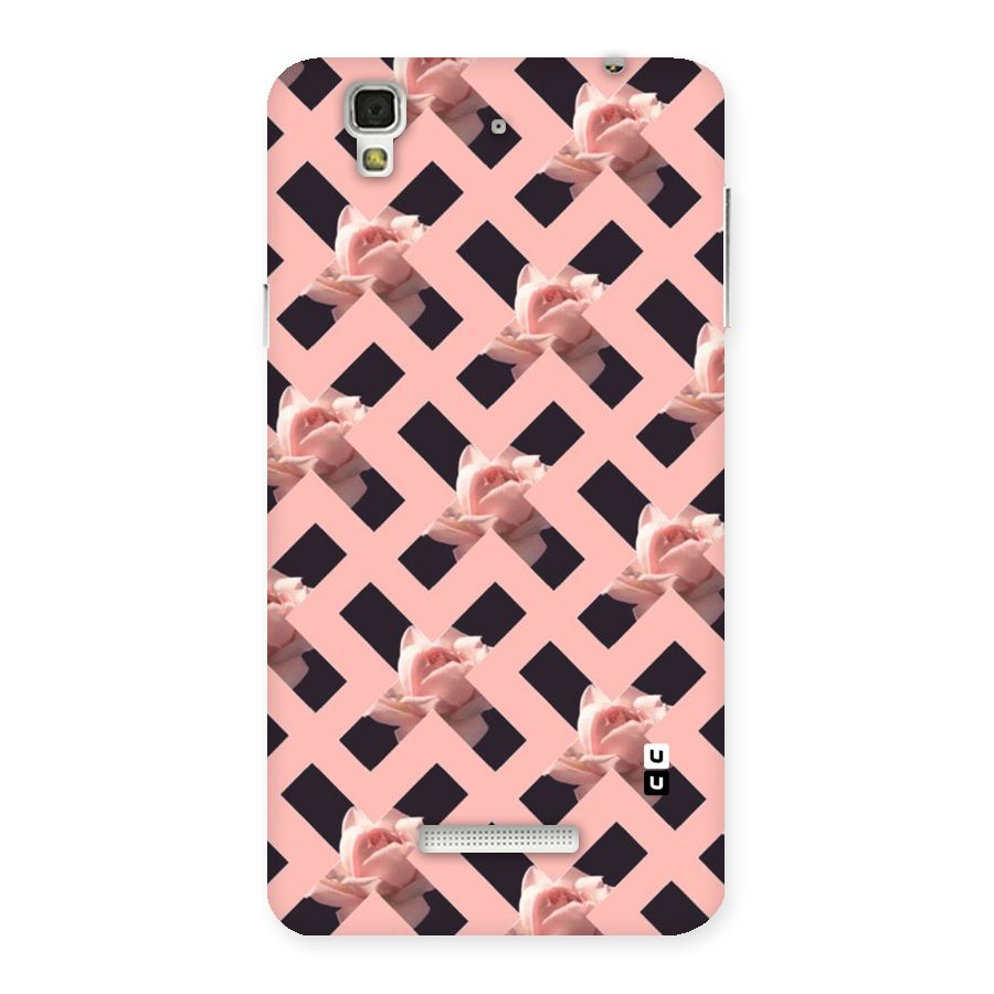 Floral X Design Back Case for YU Yureka Plus