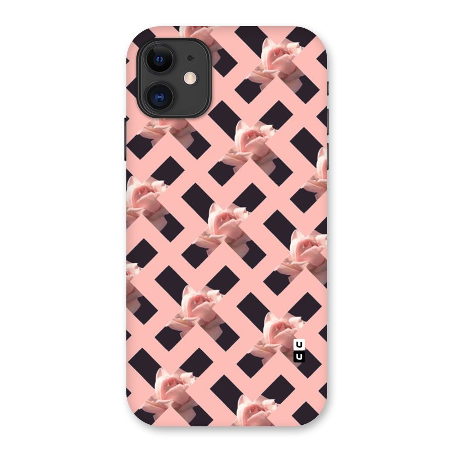 Floral X Design Back Case for iPhone 11
