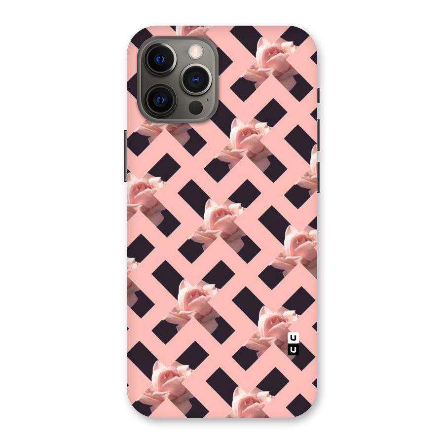 Floral X Design Back Case for iPhone 12 Pro Max