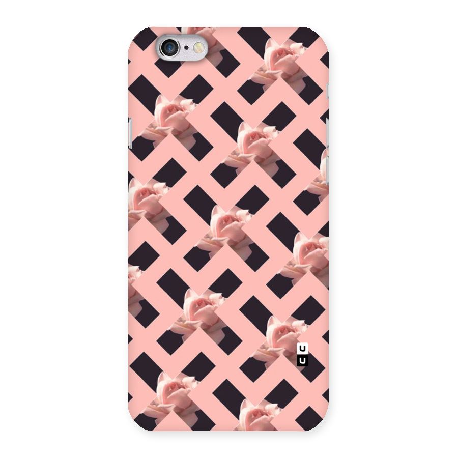 Floral X Design Back Case for iPhone 6 6S