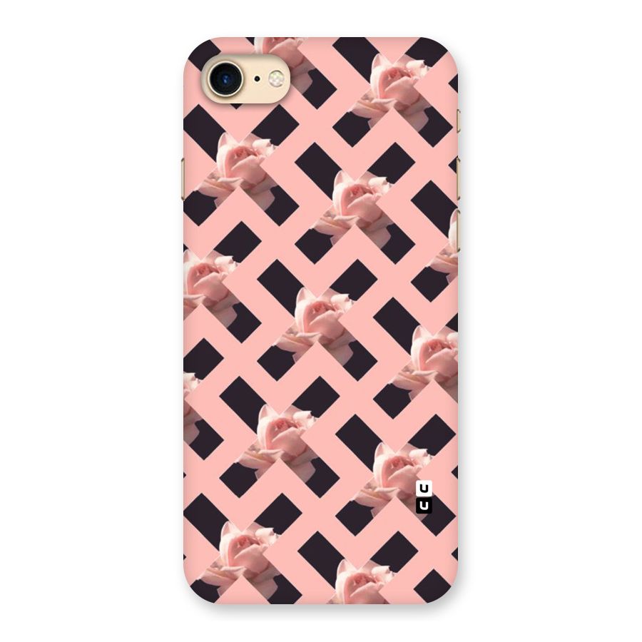 Floral X Design Back Case for iPhone 7