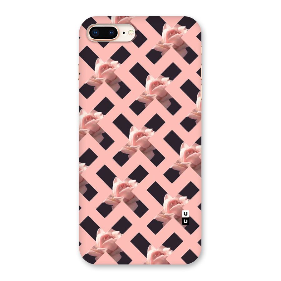 Floral X Design Back Case for iPhone 8 Plus