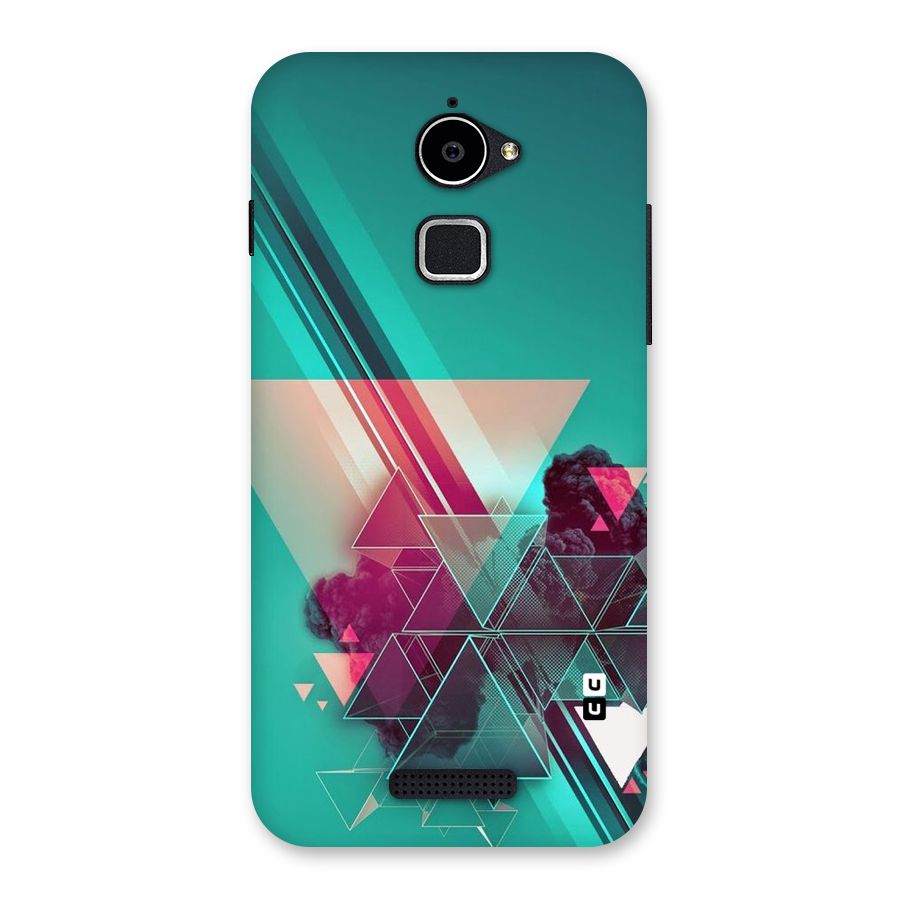 Floroscent Abstract Back Case for Coolpad Note 3 Lite