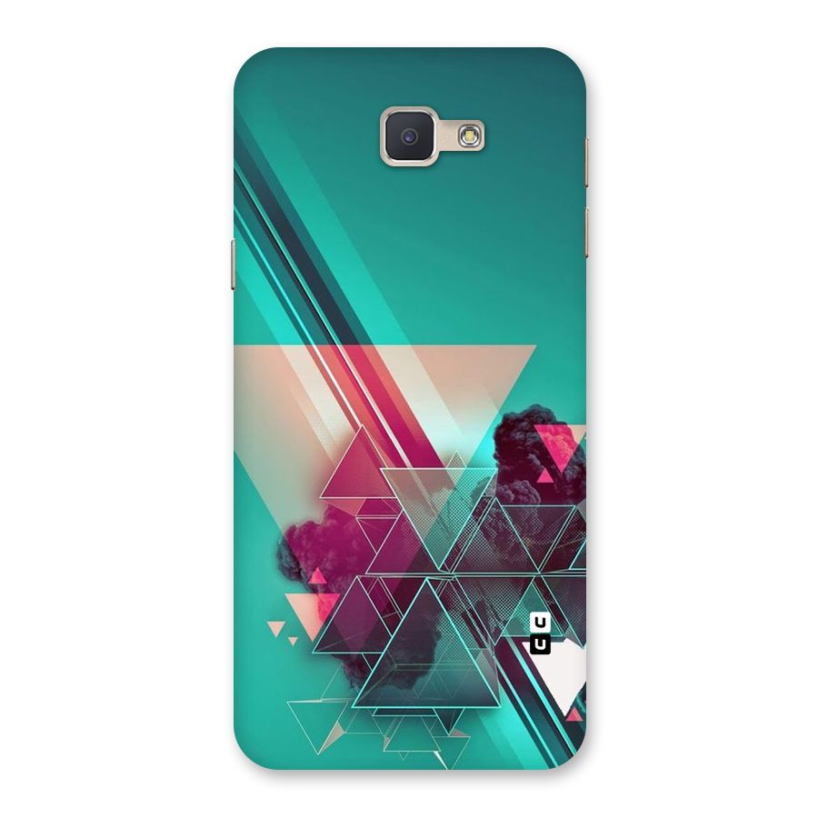 Floroscent Abstract Back Case for Galaxy J5 Prime