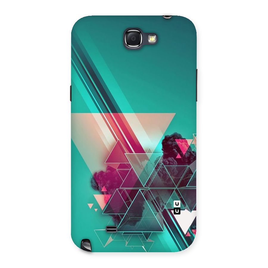 Floroscent Abstract Back Case for Galaxy Note 2