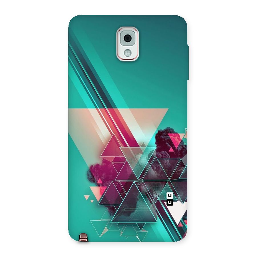 Floroscent Abstract Back Case for Galaxy Note 3