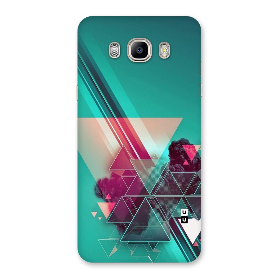 Floroscent Abstract Back Case for Galaxy On8