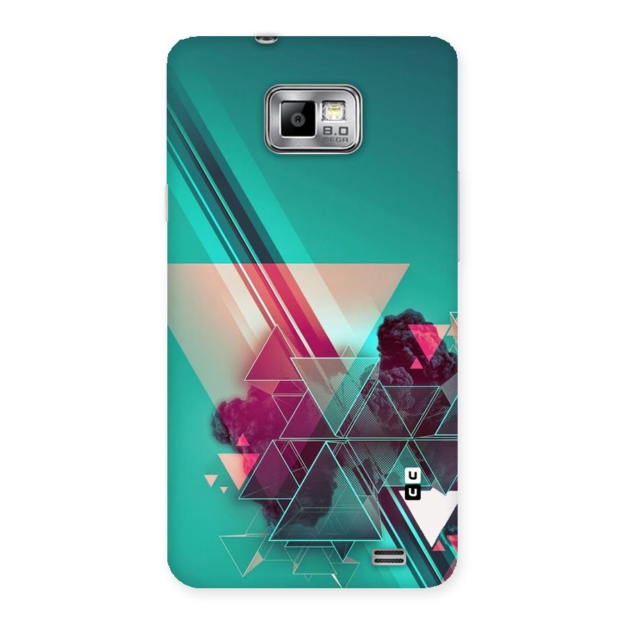 Floroscent Abstract Back Case for Galaxy S2
