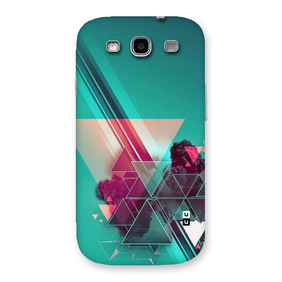 Floroscent Abstract Back Case for Galaxy S3