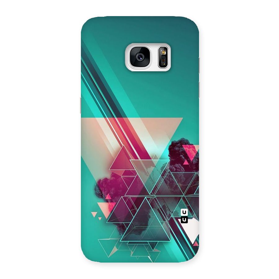 Floroscent Abstract Back Case for Galaxy S7 Edge