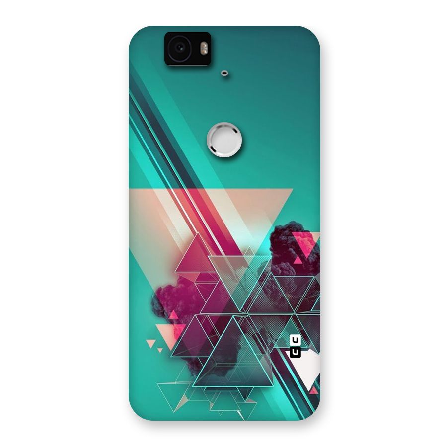 Floroscent Abstract Back Case for Google Nexus-6P