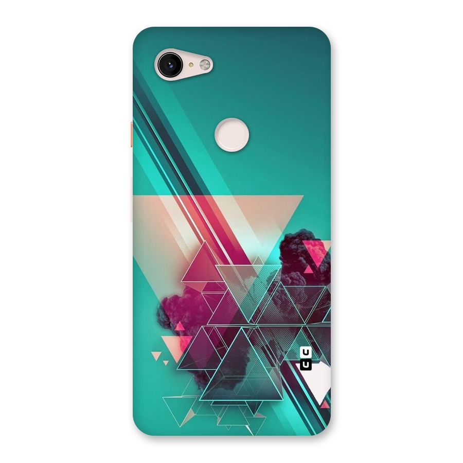Floroscent Abstract Back Case for Google Pixel 3 XL