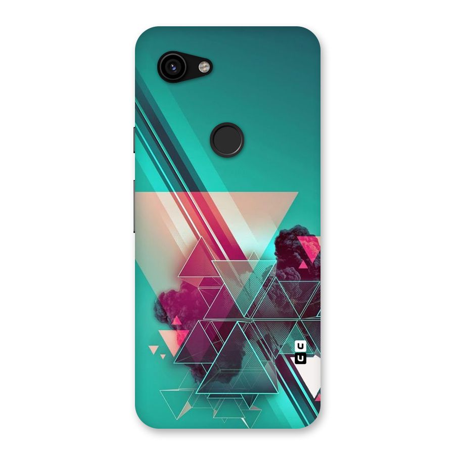 Floroscent Abstract Back Case for Google Pixel 3a