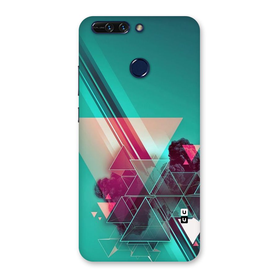 Floroscent Abstract Back Case for Honor 8 Pro