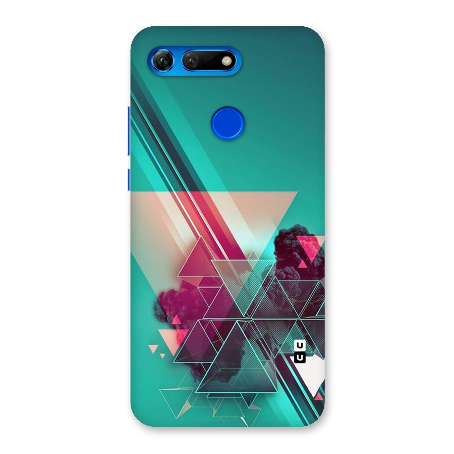 Floroscent Abstract Back Case for Honor View 20