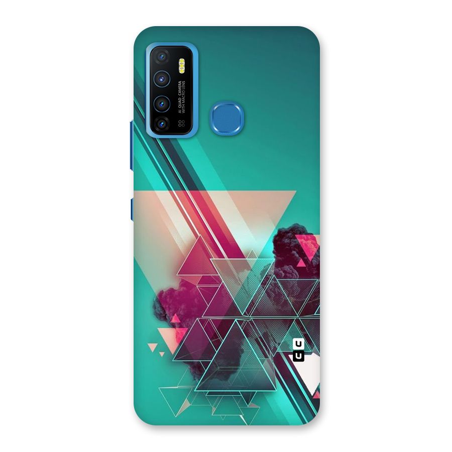 Floroscent Abstract Back Case for Infinix Hot 9