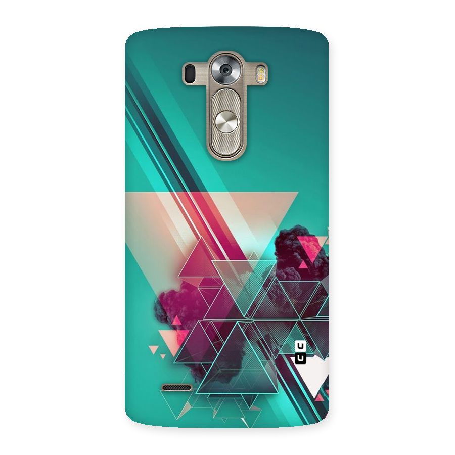 Floroscent Abstract Back Case for LG G3