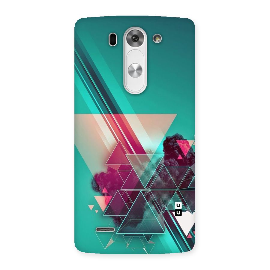 Floroscent Abstract Back Case for LG G3 Beat