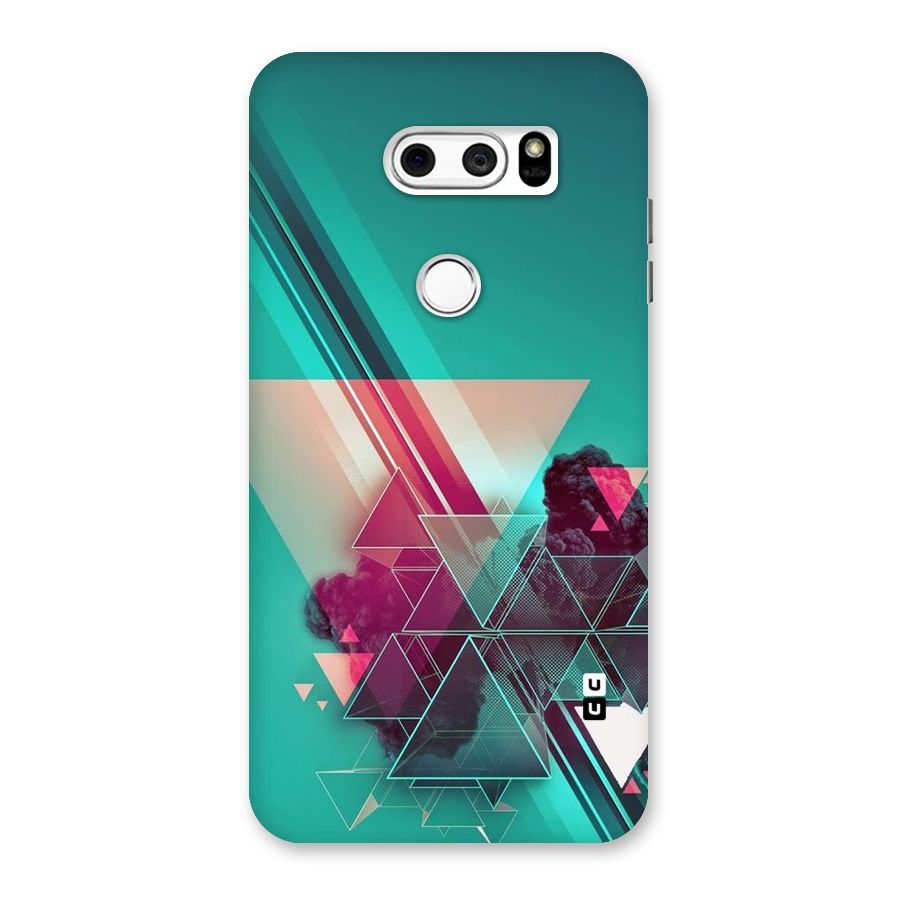 Floroscent Abstract Back Case for LG V30