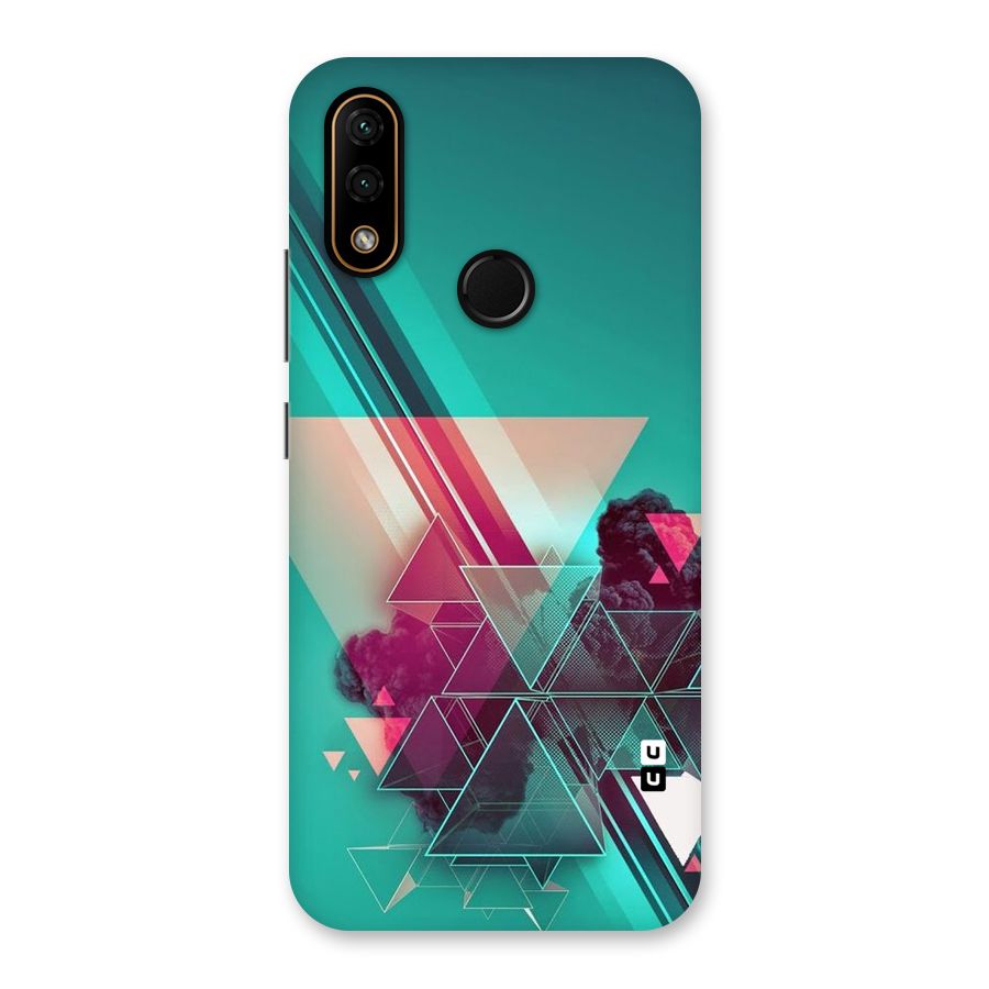 Floroscent Abstract Back Case for Lenovo A6 Note