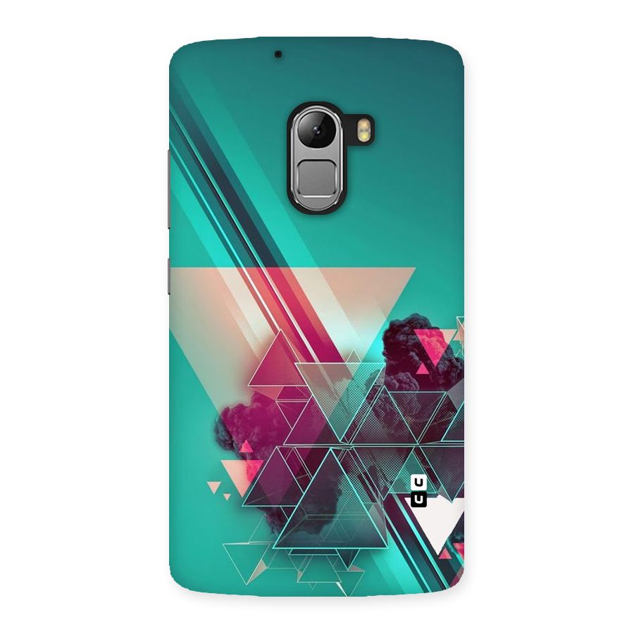 Floroscent Abstract Back Case for Lenovo K4 Note