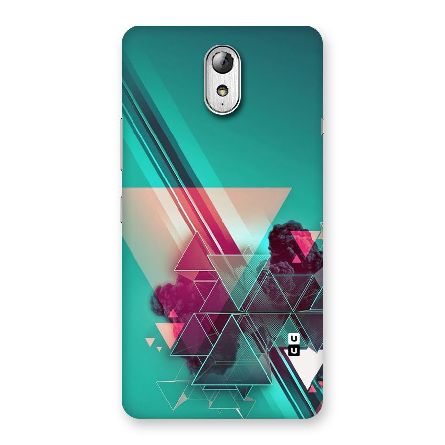 Floroscent Abstract Back Case for Lenovo Vibe P1M