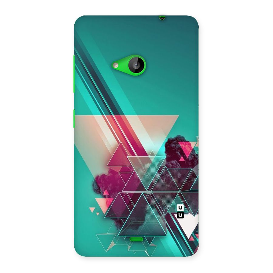 Floroscent Abstract Back Case for Lumia 535
