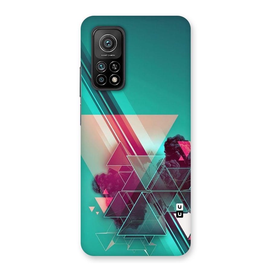 Floroscent Abstract Back Case for Mi 10T 5G