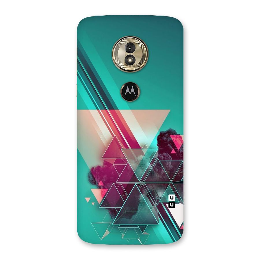 Floroscent Abstract Back Case for Moto G6 Play