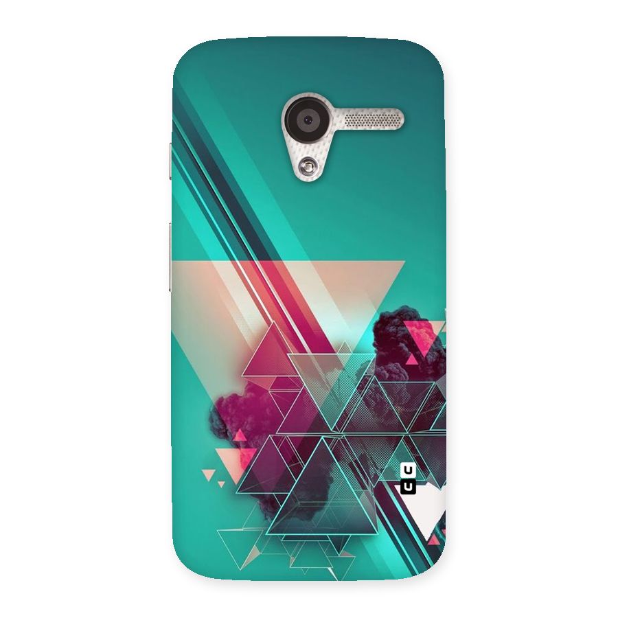 Floroscent Abstract Back Case for Moto X