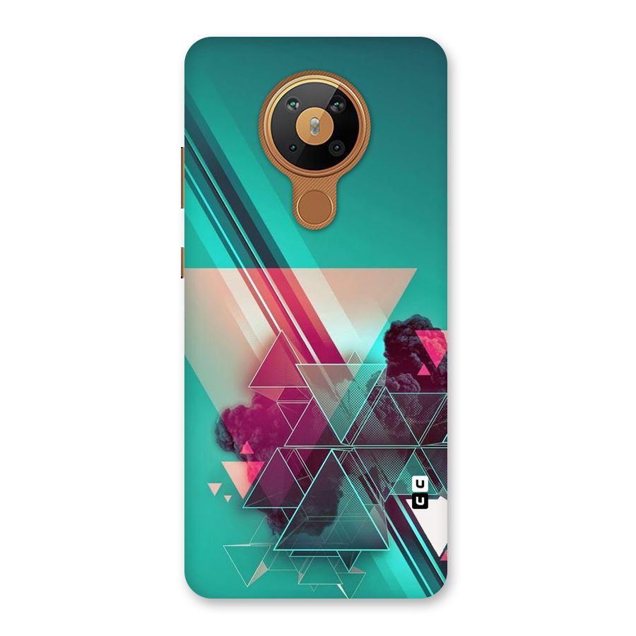 Floroscent Abstract Back Case for Nokia 5.3