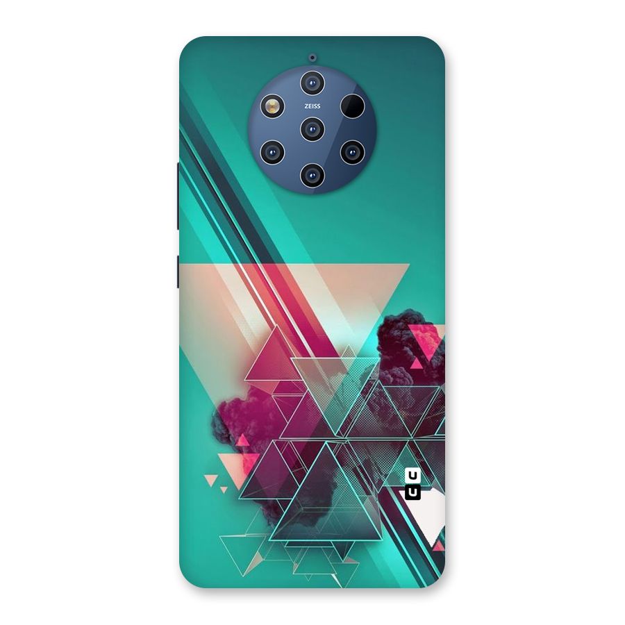 Floroscent Abstract Back Case for Nokia 9 PureView