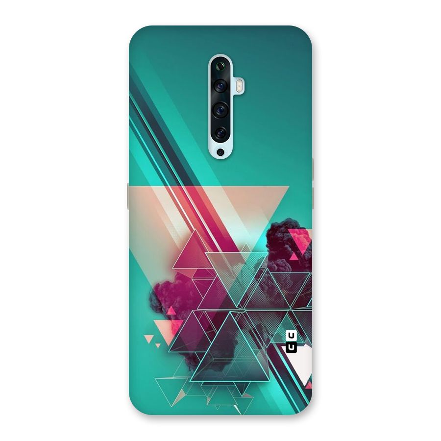 Floroscent Abstract Back Case for Oppo Reno2 Z