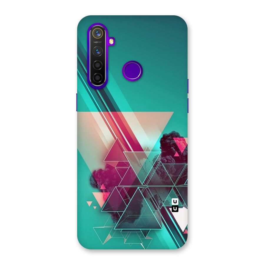 Floroscent Abstract Back Case for Realme 5 Pro