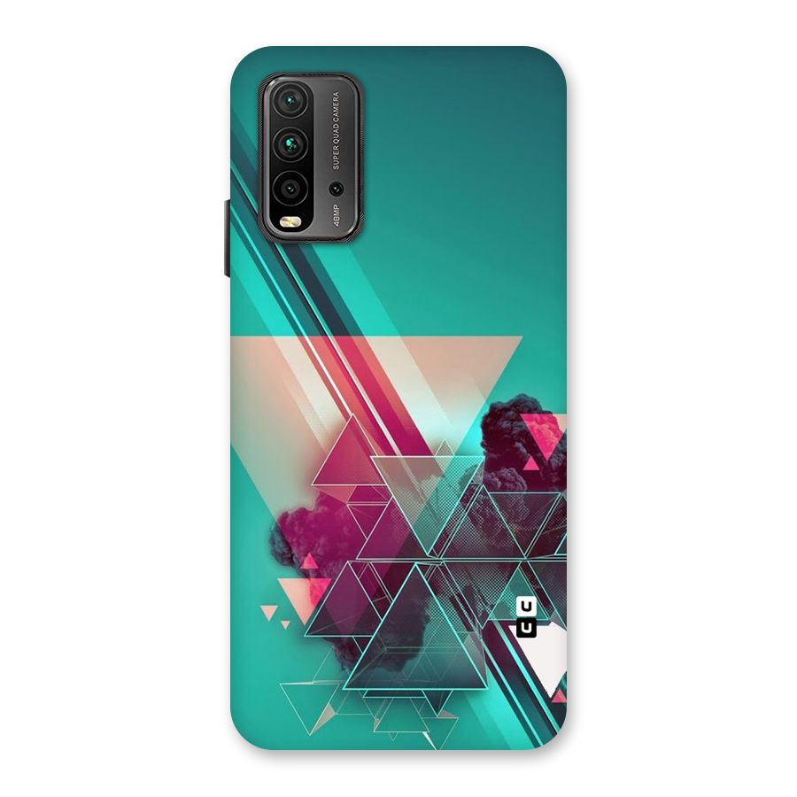 Floroscent Abstract Back Case for Redmi 9 Power