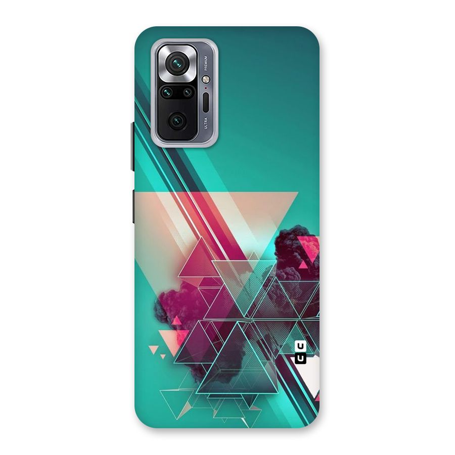 Floroscent Abstract Back Case for Redmi Note 10 Pro