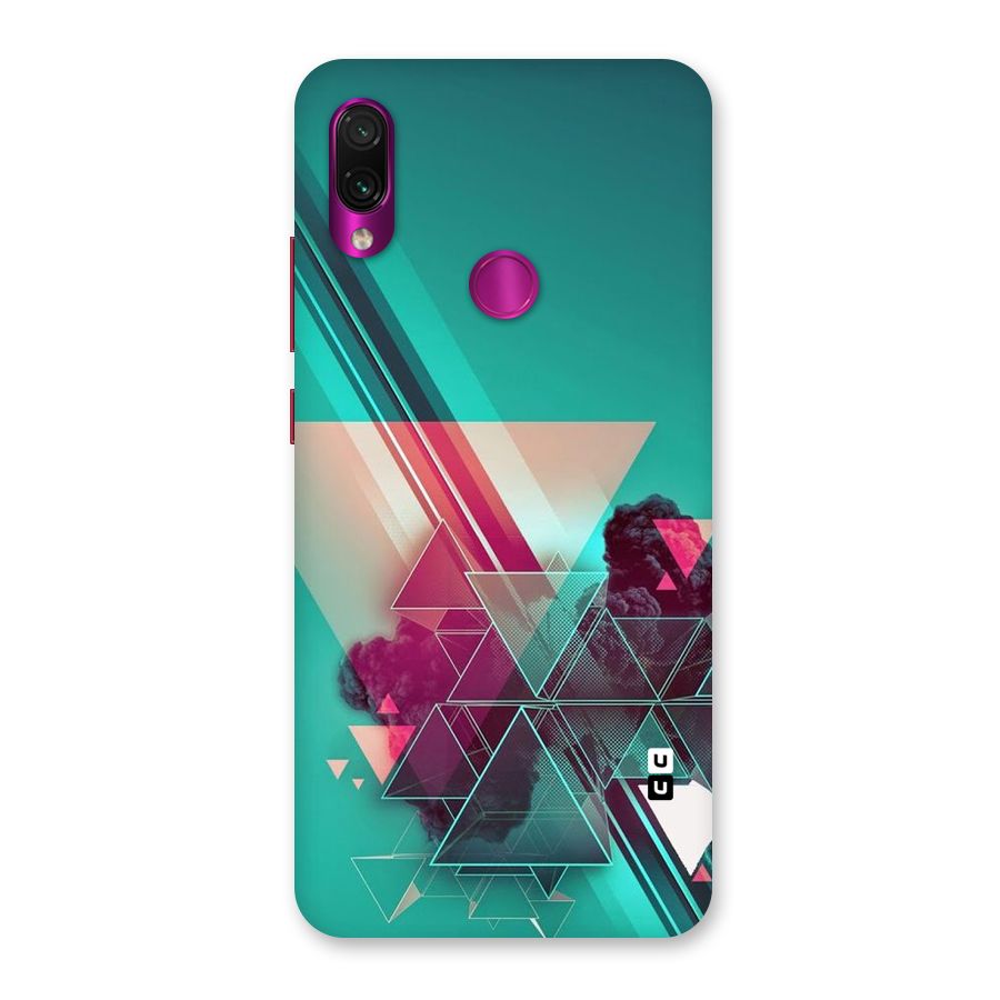 Floroscent Abstract Back Case for Redmi Note 7 Pro