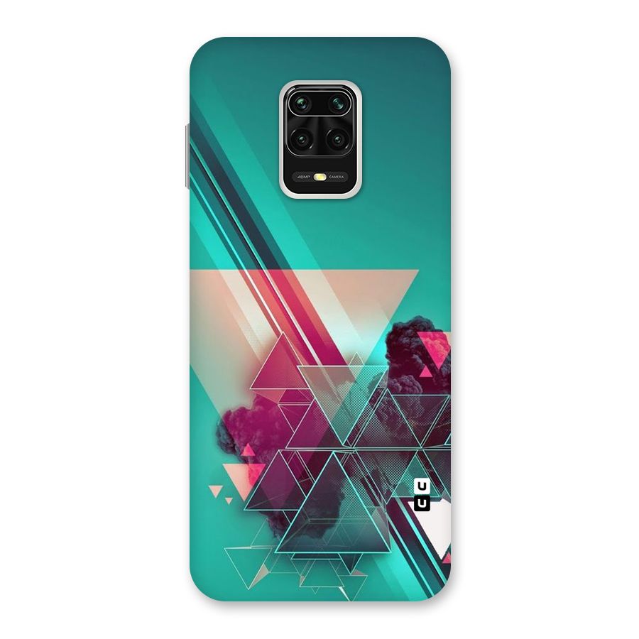 Floroscent Abstract Back Case for Redmi Note 9 Pro Max