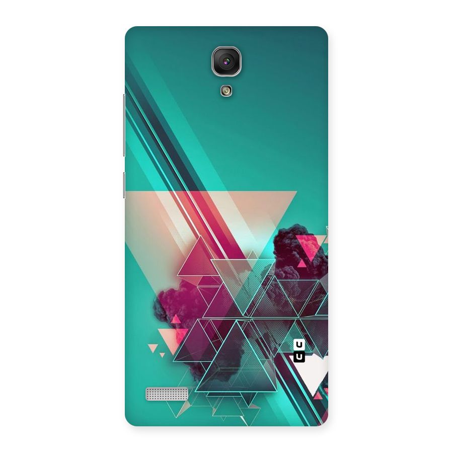 Floroscent Abstract Back Case for Redmi Note Prime