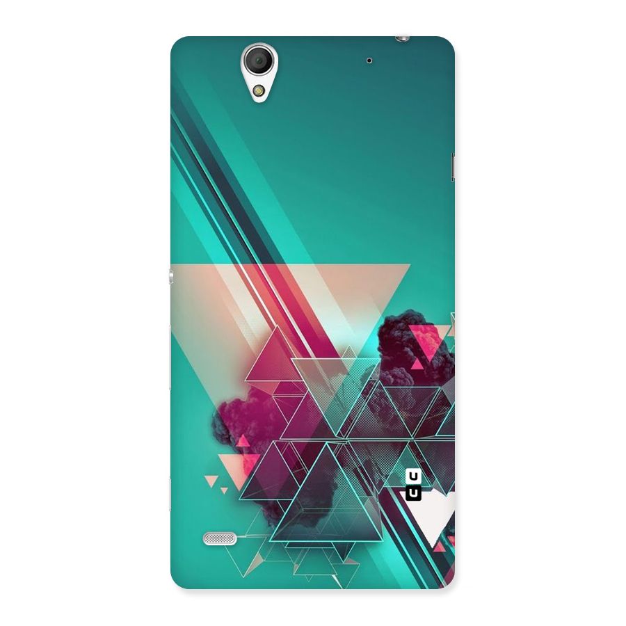 Floroscent Abstract Back Case for Sony Xperia C4