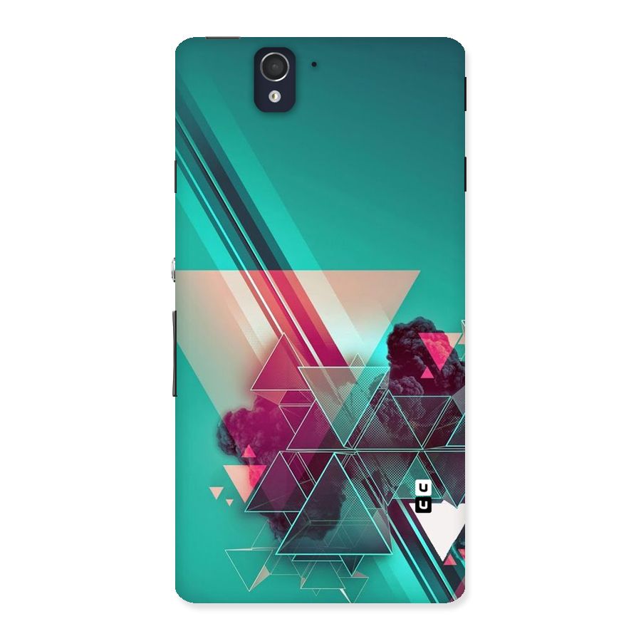 Floroscent Abstract Back Case for Sony Xperia Z