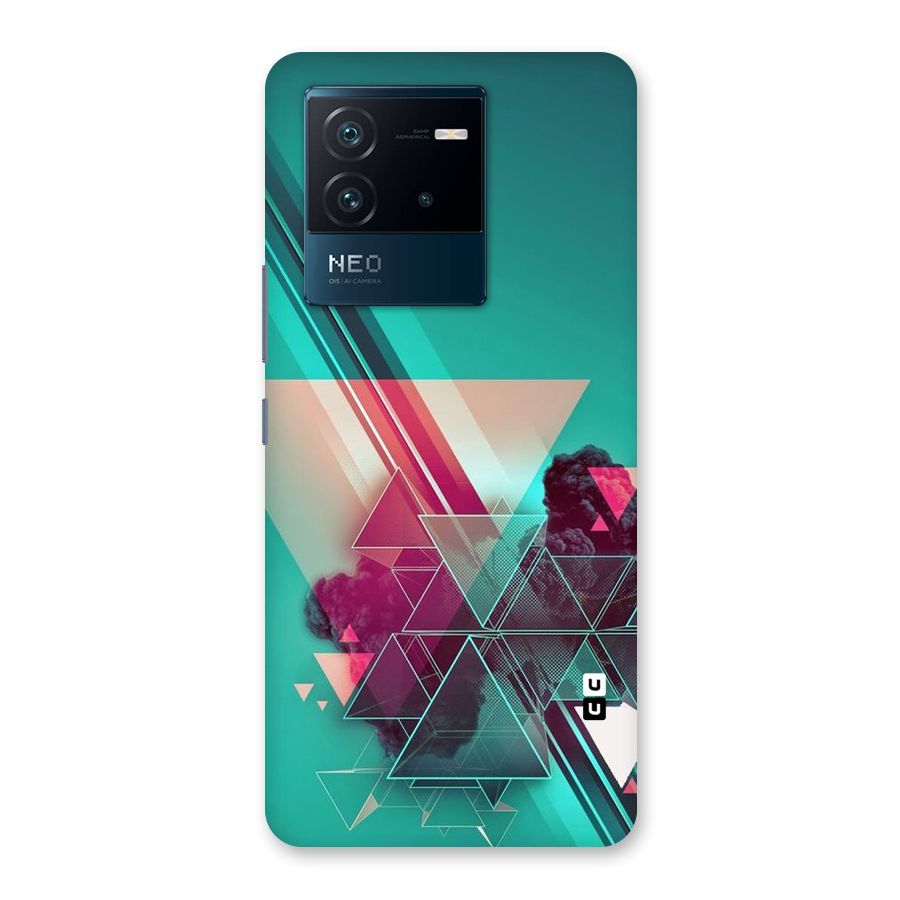 Floroscent Abstract Back Case for Vivo iQOO Neo 6 5G