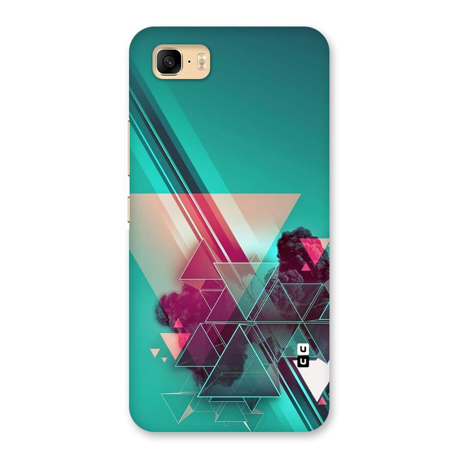 Floroscent Abstract Back Case for Zenfone 3s Max