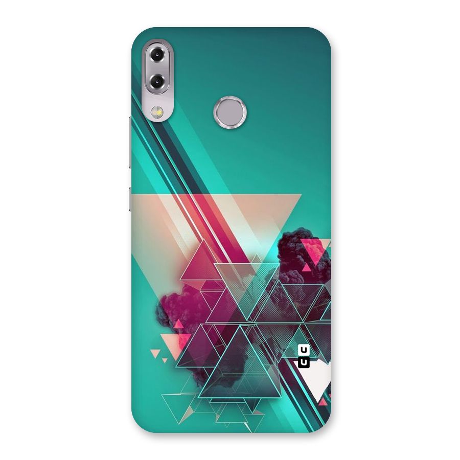 Floroscent Abstract Back Case for Zenfone 5Z