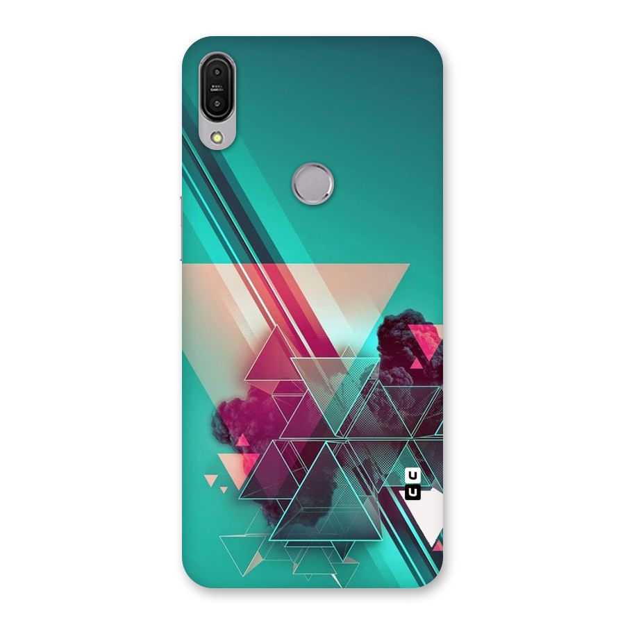 Floroscent Abstract Back Case for Zenfone Max Pro M1