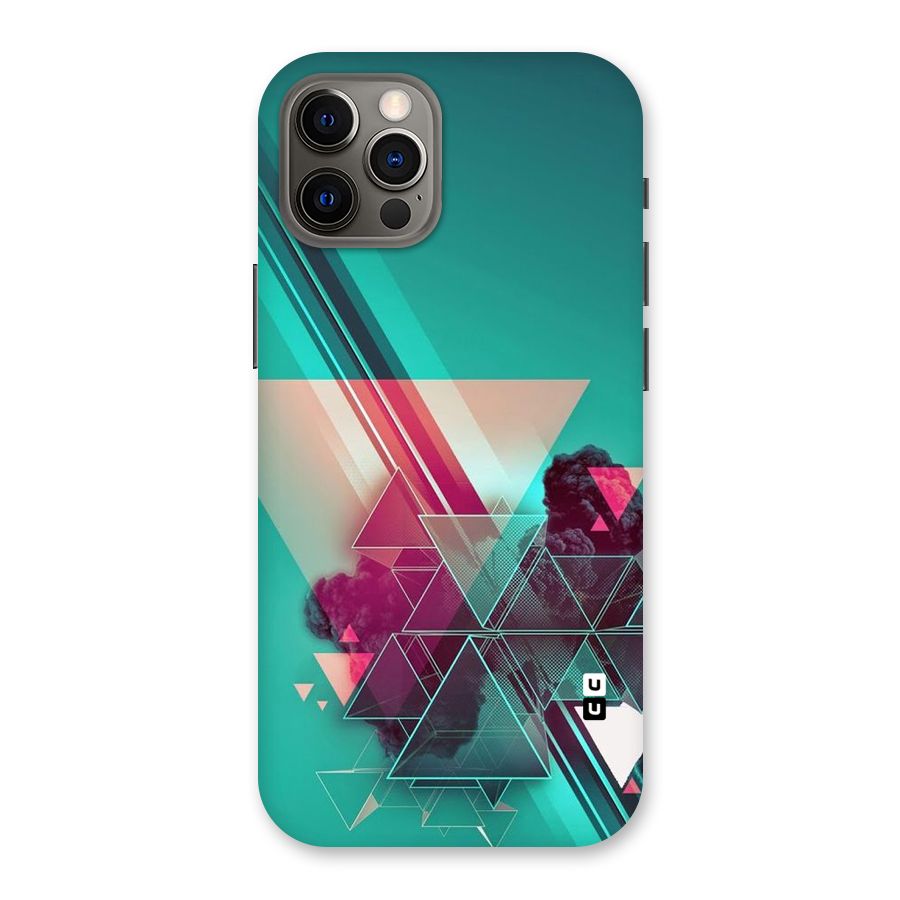 Floroscent Abstract Back Case for iPhone 12 Pro